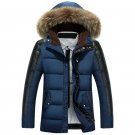 New Men\'s Long Thick Detachable Liner Warm Winter Snow 90% White Duck Down Coat Jacket Outwear for 