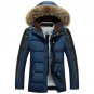 New Men\'s Long Thick Detachable Liner Warm Winter Snow 90% White Duck Down Coat Jacket Outwear for