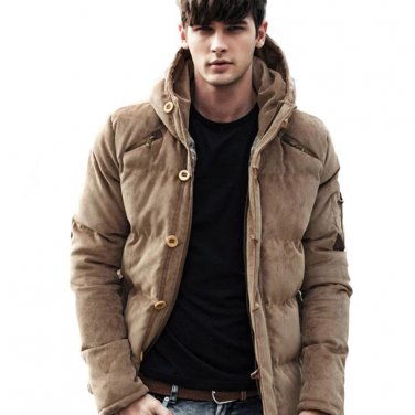 Winter Jackets Mens Warm Cotton Parka Coat Men Thickening Hooded Jacket Outwear Men Casual Jackets C