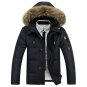 Winter Casual Canada Mens fur collar coat army green outwear coats man jacket ropa hombre winter jac