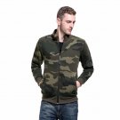USA SIZE Camo Parka 2017 Male Hooded Jackets Printed Hoody Men Camouflage Jacket Coat Wear Velvet Zi
