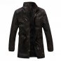 Winter Leather Jacket Men Thick Velvet Warm Motorcycle Jackets jaqueta de couro masculino Men\'s Cas