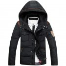 The large size XXXL winter jacket men fashion cotton-padded jacket coat jacket with hood jacket men 