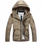 The large size XXXL winter jacket men fashion cotton-padded jacket coat jacket with hood jacket men