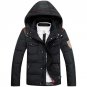 The large size XXXL winter jacket men fashion cotton-padded jacket coat jacket with hood jacket men