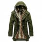 Winter Overcoat Men Long Thick Velvet Warm Trench Coat Chaqueta Hombre Men\'s Cotton Windbreaker Coa