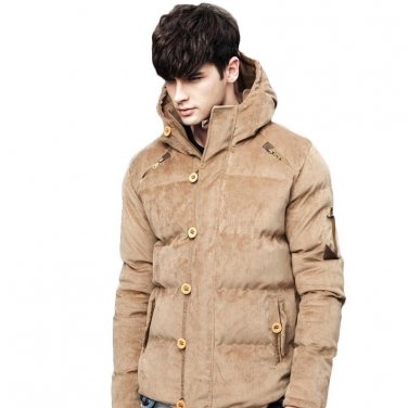 Winter Jacket Men Thickening Cotton-Padded Parka Coat Men Warm Jackets Parka Men Hoodies Windproof O