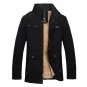 Winter Jacket Men Warm Velvet Coat Men Thicken Cotton Overcoat Bomber Jacket Men Fashion Windbreaker