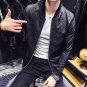 Envmenst 2017 Fashion Jacket Men Leisure Loose Zipper Jacket Male Hollow Flowers Stand Collar Jacket