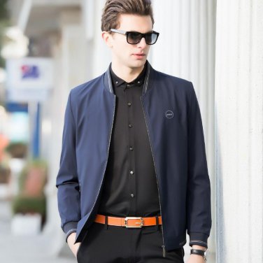 Solid Mens Jacket 2017 Fashion Autumn Jacket Men Denim Jacket For Men Coat Male Plus Size M-3XL High