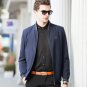 Solid Mens Jacket 2017 Fashion Autumn Jacket Men Denim Jacket For Men Coat Male Plus Size M-3XL High