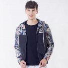 Floral Bomber Jacket Men Hip Hop Slim Fit Flowers Pilot Bomber Jacket Coat Men\'s 2017 New Fashion H