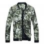 Cloudstyle 2017 New Men Jackets Autumn Spring Top Quality Full Zipper Fashion Casual Slim Fit Printi