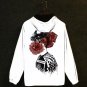 Flower Print Reflective Jacket Men/Women Brand Design Mens Jackets and Coats Casual Hip Hop Streetwe