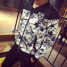 Mans Coats 2017 New Arrival Brand Clothing Jacket Fashion Spring Casual Slim Fit Korean Flower Mens 