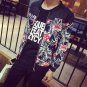 Mans Coats 2017 New Arrival Brand Clothing Jacket Fashion Spring Casual Slim Fit Korean Flower Mens