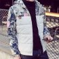 Encontrar Men\'s Flower Jackets Quilted Winter Men Padded Jacket Coat Floarl Printed Warm Hooded Jac