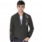 Men/Women Jackets Men\'s New Casual Flower Embroidery Jacket High Quality Spring Autumn Fashion Slim