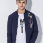 Men/Women Jackets Men\'s New Casual Flower Embroidery Jacket High Quality Spring Autumn Fashion Slim