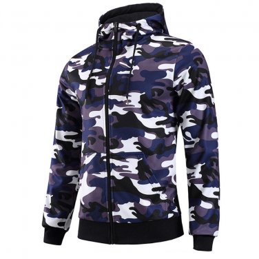 Cloudstyle 2017 New Arrival Spring Summer  Men Hoodies Sweatshirts Camouflage 3D Printed Slim Fit Me
