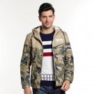 Camouflage Print Casual Men Coats High Quality Male Comfortable Warm Parkas M~4XL MWM1862