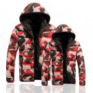 New Couple Camouflage Coats Warm Men Camouflage Coats Thick Cotton Women Coats for wholesale and fre
