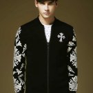 SIF Hot!2017 New Fashion Men Autumn Winter Men Classics Cotton Jacquard Weave Jacket Fashion knit Ca