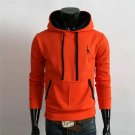 Mens Hooded Sweatshirts Jacket Coat Simple Hoodies Animal Embroided Male Warm Tops Fashion 0239