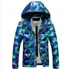 New Winter Men Leisure Fashion Camouflage Hooded Down Jacket Coat, Large Size M - 3 Xl