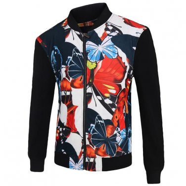New Arrival 2017 Men\'s Jacket Male Overcoat Casual Slim Fit Mandarin Collar Solid Waterproof Jacket