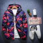 New 2017 autumn hooded jacket men Thin military jacket Fluorescent zipper Features windbreakers blue