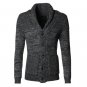 Mens sweaters V neck winter Cardigan Knitwear Slim Casual Lapel Single-Breasted 2016 fashion autumn 