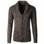 Mens sweaters V neck winter Cardigan Knitwear Slim Casual Lapel Single-Breasted 2016 fashion autumn 