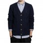 Cloudstyle 2017 New Men Fashion Autumn Winter Long Sleeve Sweaters Coat Cardigan Young Man Clothing 