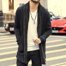 brand casual Mens autumn long sweater coat knit cardigan jacket coat Korean sweater warm Slim Fit Me