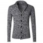 2016 NEW Men\'s cotton Sweater Slim wool Cardigans knitted coat open stitch V-Neck Long Sleeve Fashi