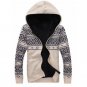 Fashion Men\'s Sweaters Coats Cotton Long Sleeve Mens Winter Sweaters Hooded Knitted Casual Sweaters