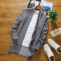2017 Mens Knitted Sweaters Two Pockets Thin Wool Long Cardigan For Men Soft Comfortable Knit Coat Ma