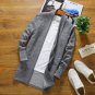2017 Mens Knitted Sweaters Two Pockets Thin Wool Long Cardigan For Men Soft Comfortable Knit Coat Ma