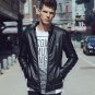Winter PU Leather Jacket Men Brand Luxury Casual Suede Jacket Mens Motorcycle Jackets Coats Jaqueta
