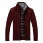 2017 autumn and winter new wool coat Men \'s casual cashmere cardigan jacket Fashion collar collar m