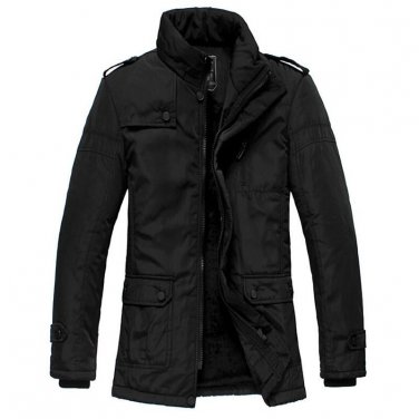 Hot Winter Jacket Men Thickening Casual Cotton Jackets Waterproof Windproof Breathable Coat Mens 201
