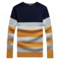 2016 new men pullover casual sweater slim fit o neck sweaters coat M-5XL CYG157