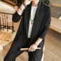 2017 Men Long Thin Cardigan Mens Solid Sweaters Cardigan Trench Man Black Sweater Knitwear Male Cloa
