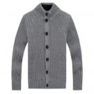 New 2015 Winter Thicken Fleece Sweater Men Fashion Single Breasted Knitted Cardigans Coat Male Casua