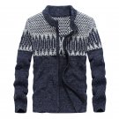hot fashion autumn and winter men sweater Long sleeves solid color round neck pullover casual Slim w