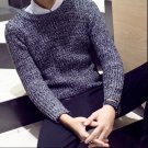 TG6113  Cheap wholesale 2017 new  Pure color pullovers male han edition students round collar men sw