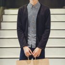 NEW 2017 Spring thin sweater cardigan sweater coat male Classical joker Knitting cardigan pocket Can