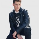 Men Leather Jackets Jackets and Coats Short Winter Warm Velvet Hombre Veste Motorcycle PU 2017 New C