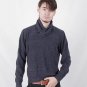 Fashion Warm Casual Autumn Winter Jersey Men Pullovers Knitted Sweater Coat Button Turn-dowm Collar